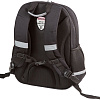 Рюкзак "deVENTE. Lifestyle. Pedro Raccoon" школьный 37x28x16 см (16 л) 500 г, плотный износостойкий полиэстер с водоотталкивающей пропиткой и rip-stop, 2 отделения на молнии, одно с уплотненным отделением для ноутбука до 15 дюймов и книг и карманом д