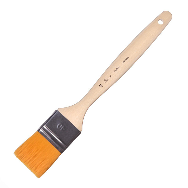 Кисть синтетика флейц №40  (40 мм) Сонет 