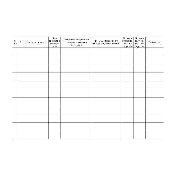 Журнал инструктажа по антитеррористической защищённости и гражданской обороне в образоват.организации, 64 стр
