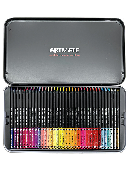 Карандаши 72 цв. ACMELIAE Blackwood Artmate в металлическом футляре