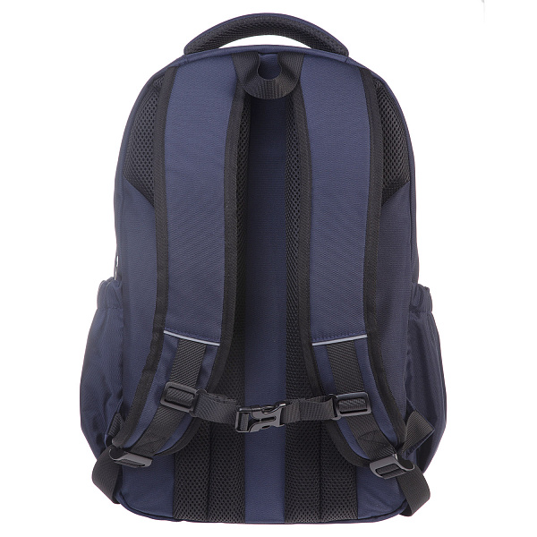 Рюкзак Hatber Daily -Navy- 46х31,5х15см полиэстер нагрудная стяжка светоотраж. 2 отд. 3 кармана