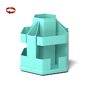 Подставка настольная вращающаяся пластиковая ErichKrause® Office, Pastel Mint, мятный