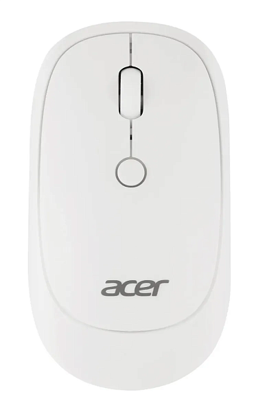 Мышь Acer OMR138 белый оптич. 1600dpi беспров. USB 3but 