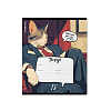 Тетрадь 18 листов в линию "Cat Boss" ErichKrause (в плёнке по 10 шт.)_MIX-PACK