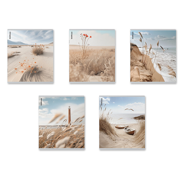 Тетрадь 48 л. кл. "Pasifico", матовая ламинация ErichKrause _MIX-PACK