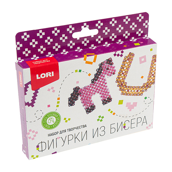 Фигурки из бисера. Брелоки "Лошадка, подкова"