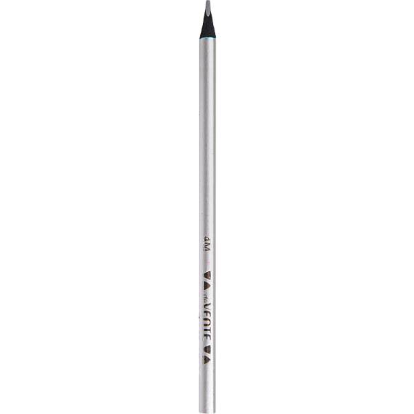 Карандаши 12 цв. "deVENTE. Triolino Ultra 4М. Metallic" 4М, д/рис. на черной бумаге, 3М, D грифеля 3 мм, трёхгранный корпус тонированный в черный цвет, покраска корпуса в цвет грифеля, в картонной коробке