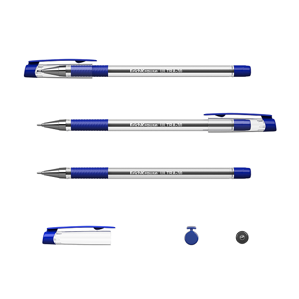 Ручка шариковая ErichKrause ULTRA L-30 синяя