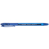 Ручка шариковая 0,7 мм Hatber Q.line Синяя, с колпачком и клипом игольч.пишущ.узел 