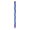 Ручка шариковая 0,7 мм "deVENTE. Карамелька", непрозрачный полосатый корпус, игольчатый пишущий узел