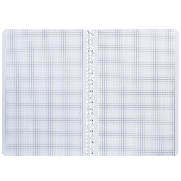 Тетрадь А4 96 л. кл. на гребне "Пределы нормы" перфорация на отрыв  60-65г/кв.м мат.ламин. 2 диз. в блоке 