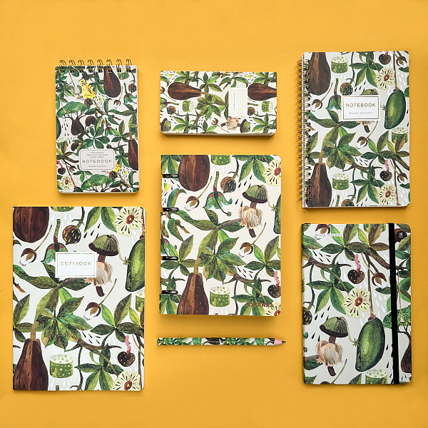 Блокнот В6- 100 л. лин. на гребне «CUTE JOURNAL» BV, "БАОБАБ"