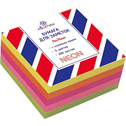 Бумага на л/п  76*76 400л. "Attomex" 5 неоновых цветов офсет 75 г/м²