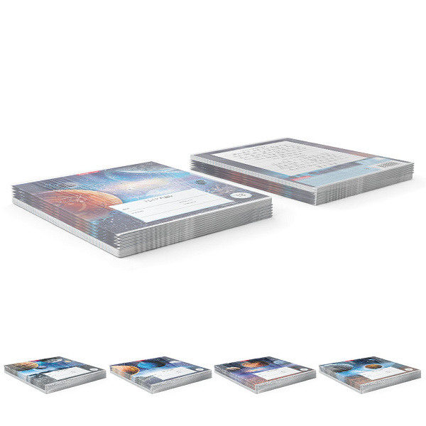 Тетрадь 18 листов в линию "Космос" ErichKrause®