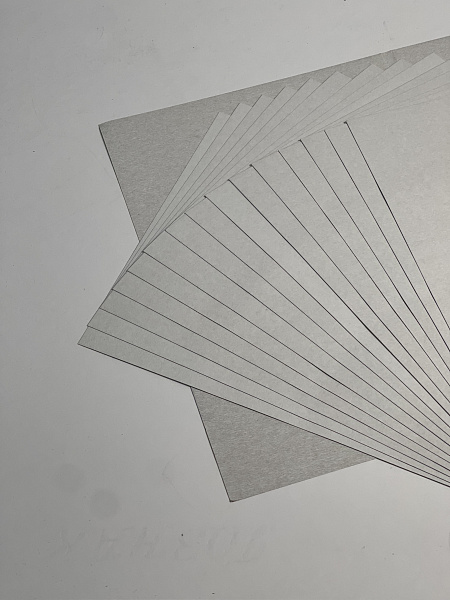 Картон белый А4, 16 листов, "Зайка", немелованный, односторонний, 220г/м, в папке