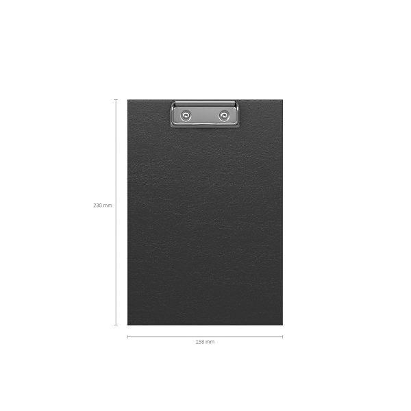 Планшет с зажимом А5 ErichKrause Classic, черный