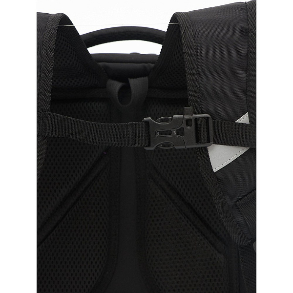 Рюкзак школьный (/1 черный - лаванда)