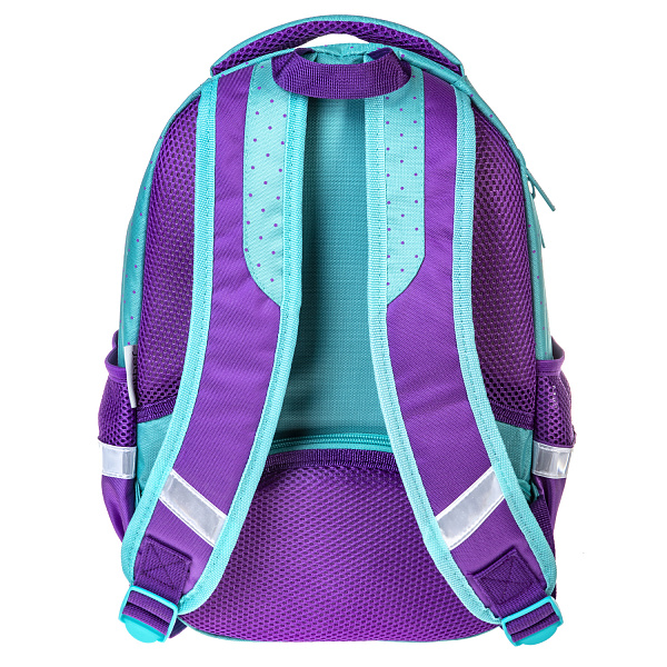 Рюкзак Hatber PRIMARY SCHOOL-Обними меня!- 38,5Х26Х17СМ полиэстер светоотраж. 2 отделения 2 кармана и 1 потайной на спинке