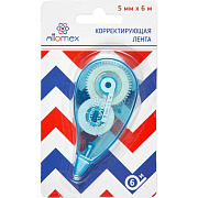 Корректирующая лента 5 мм x 6 м, регулировка натяжения ленты, фронтальный аппликатор, в блистере