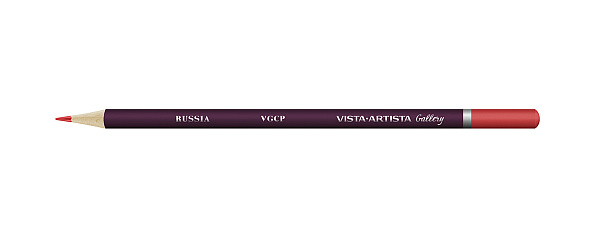Карандаш цветной художественный "VISTA-ARTISTA" "Gallery"  заточенный 715 Индийский красный (Indian red)