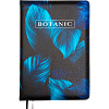 Ежедневник недат. А5 "deVENTE. Botanic" черный 272 стр, белая бумага 70 г/м² с изумрудным срезом, печать в 2 краски, твердая обложка из искусственной кожи с поролоном, цветная печать, отстрочка, перфорация, закругленные уголки, 2 ляссе, в термоусадоч