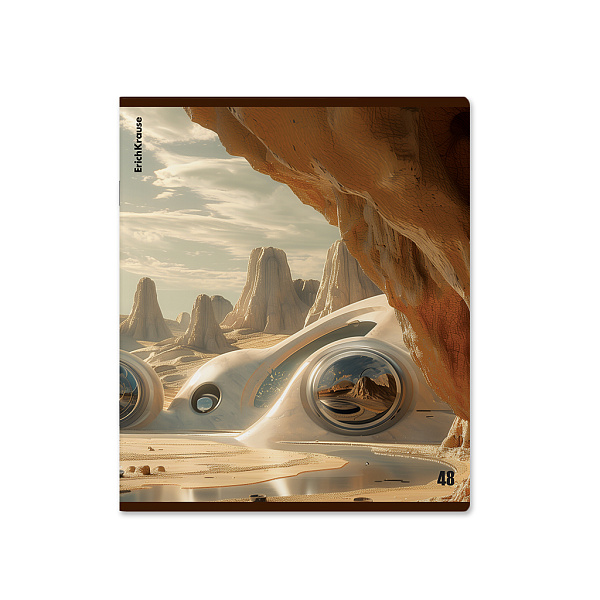 Тетрадь 48 л. кл. "Dune" матовая ламинация, ErichKrause _MIX-PACK