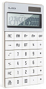 Калькулятор 12 разр., Deli Nusign белый 