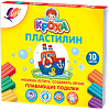 Пластилин 10 цв. Луч плавающий