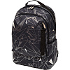 Рюкзак "deVENTE. Zig" подростковый 40x30x14 см (14 л) вес 300 г, фактурный антивандальный нейлон с рисунком металлик, жаккардовая репсовая лента, эргономичная вентилируемая спинка и уплотненные вентилируемые лямки, 2 отд. на молнии, 1 передний карман