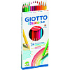 Карандаши 24 цв. "Giotto" COLORS 3.0, деревянные, заточенный