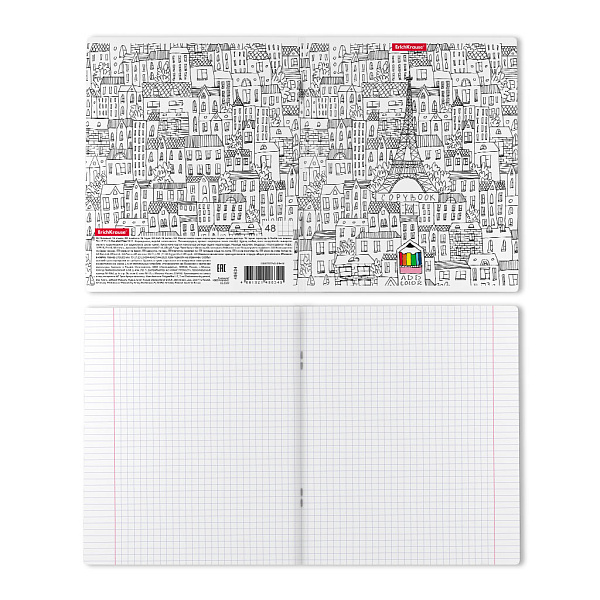 Тетрадь 48 л. кл. "Add Color. Voyage" ErichKrause 