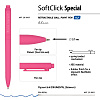 Ручка шариковая автомат. 0,7 мм "SoftClick.SPECIAL", Синяя