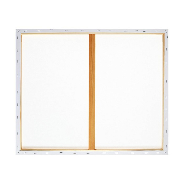 Холст на подрамнике INDEX, 1,6*50*60 см, 100% хлопок, акрил грунт, 280 г/м2, мелкое зерно