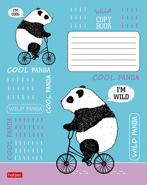 Тетрадь 40 л. кл. "Cool-Wild-Happy"