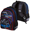 Рюкзак школьный "Attomex. Basic. Speed Zone" 38x27x17 см (14 л) вес 450 г, 1 отд.на молнии,формоустойчивая спинка с массажными точками 