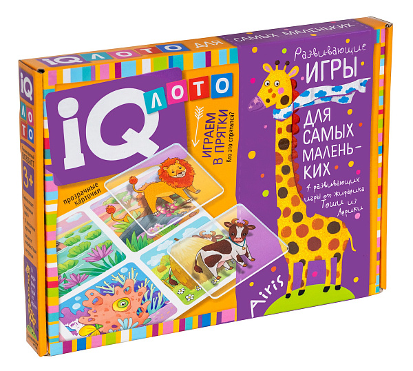Пластиковое лото для малышей (нов) 3+ Играем в прятки. Кто это спрятался? \ Куликова Е.Н., Сухарева О.В.