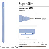 Ручка гелевая 0,28 мм "Super Slim. Zefir" ЧЕРНАЯ 