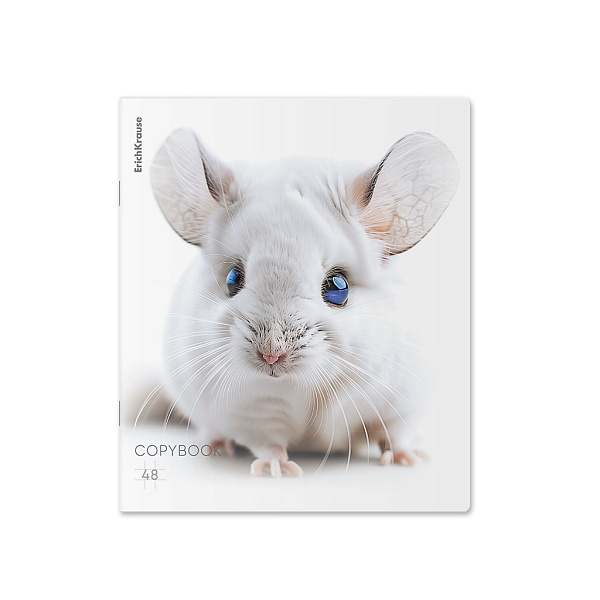 Тетрадь 48 л. кл. "Whiteout", ламинация soft-touch+выборочный УФ-лак ErichKrause _MIX-PACK