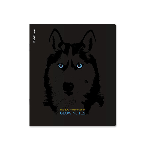 Тетрадь 48 листов в клетку "Gaze", ламинация soft-touch+выборочный УФ-ла ErichKrause_MIX-PACK