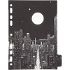 Разделитель листов "deVENTE. Silver Moon" A5 (160x210 мм) полипропилен 140 мкм, искрящаяся фактура, с рисунком, индивидуальная упаковка, 5 шт, индивидуальная упаковка
