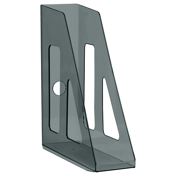 Лоток вертикальный АКТИВ тонированный черный