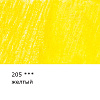 Карандаш акварельный художественный "VISTA-ARTISTA" "Gallery"  заточенный 205 Желтый (Yellow)