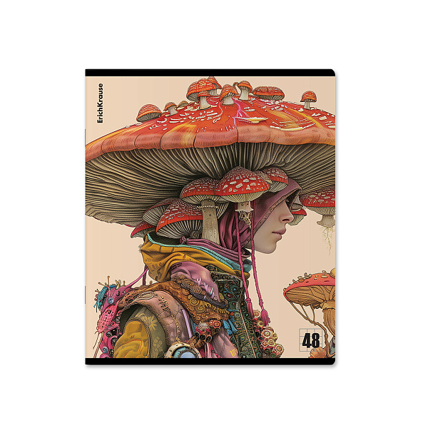 Тетрадь 48 л. кл. "Forest Fashion", твин-лак ErichKrause _MIX-PACK