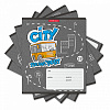 Тетрадь 18 листов в линию "City Transport " MIX-PACK ErichKrause®