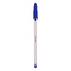 Ручка шариковая 0,7 мм "deVENTE. Mist" ультра гладкое письмо,на масляной основе, прозр. корпус синяя