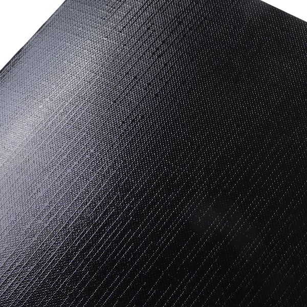 Тетрадь А4 48 л. кл. Бумвинил METALLIC Черная