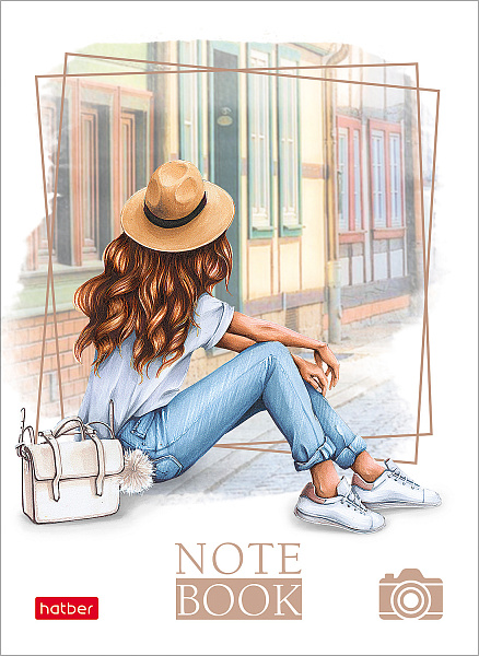 Блокнот А6 48 л. кл. "Мир твоими глазами" 8 дизайнов