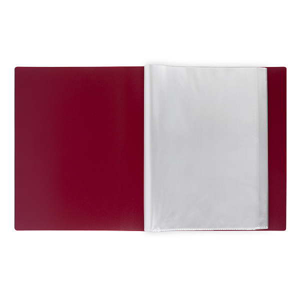 Папка 20ф А4 "Expert Complete" PRISMA 600 мкм  20 мм  рубиновый new