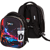 Рюкзак школьный "deVENTE. Choice Lite. Speed Zone" жесткий 38x29x17 см (17 л) вес 800 г, 1 отд. на молнии с разделителями для учебников, 1 отделение с органайзером, 2 боковых кармана сеткой на резинке, эргономичная формоустойчивая вентилируемая спинк