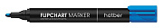 Маркер для флипчарта Hatber 2 мм Синий